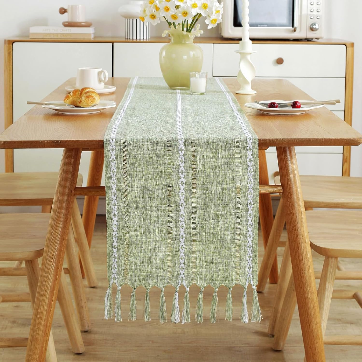 JIALE Rustic Table Runner