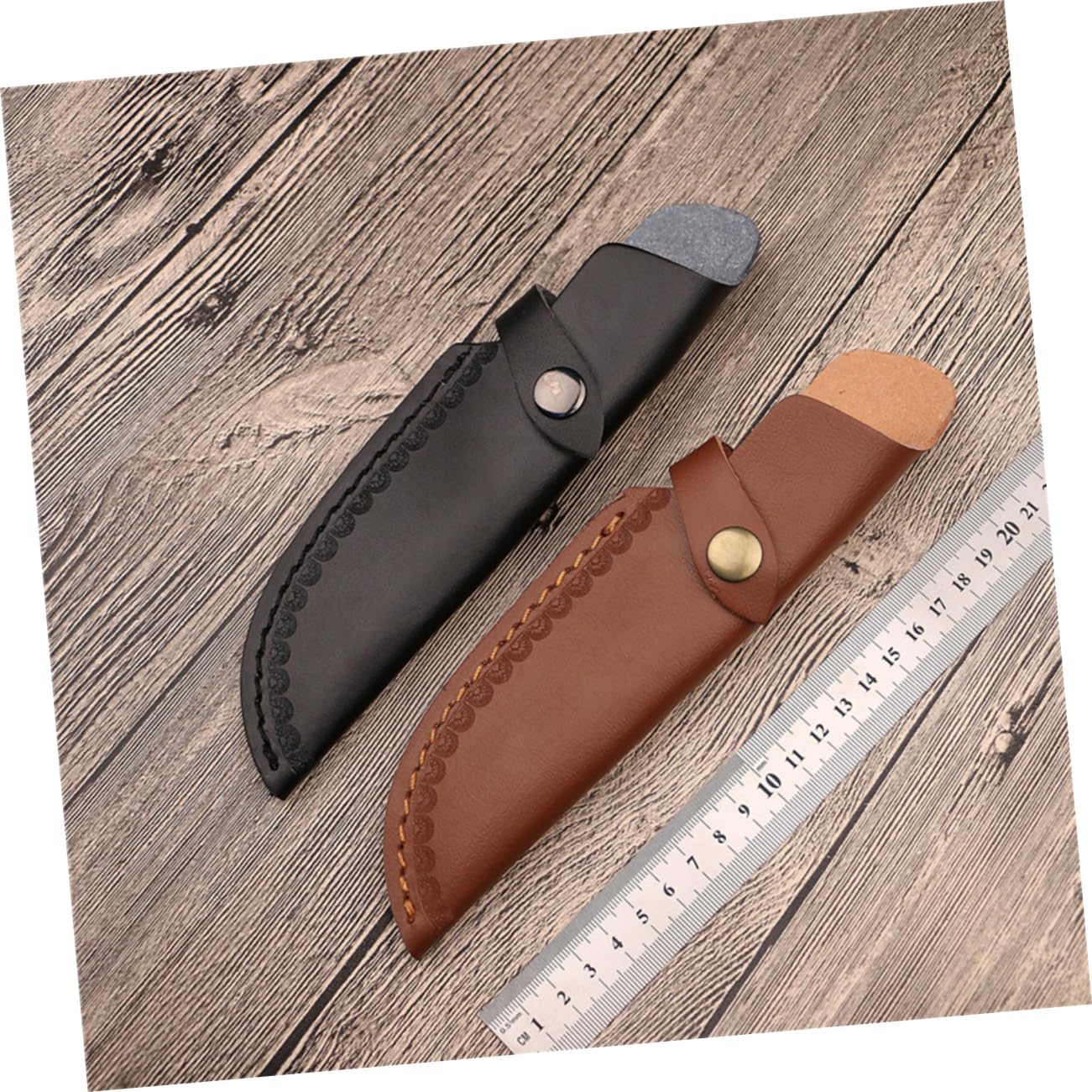 Premium Leather Kitchen Knife Sleeper Case
