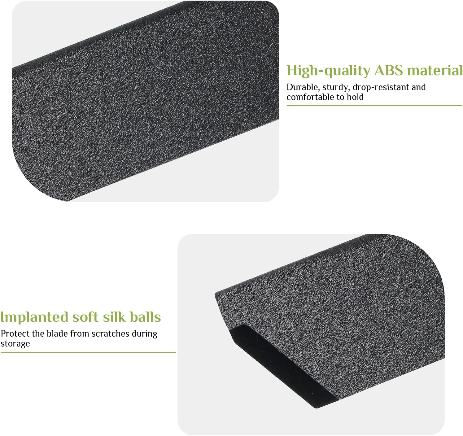 4-Piece Kitchen Knife Edge Guards for 7 Knives