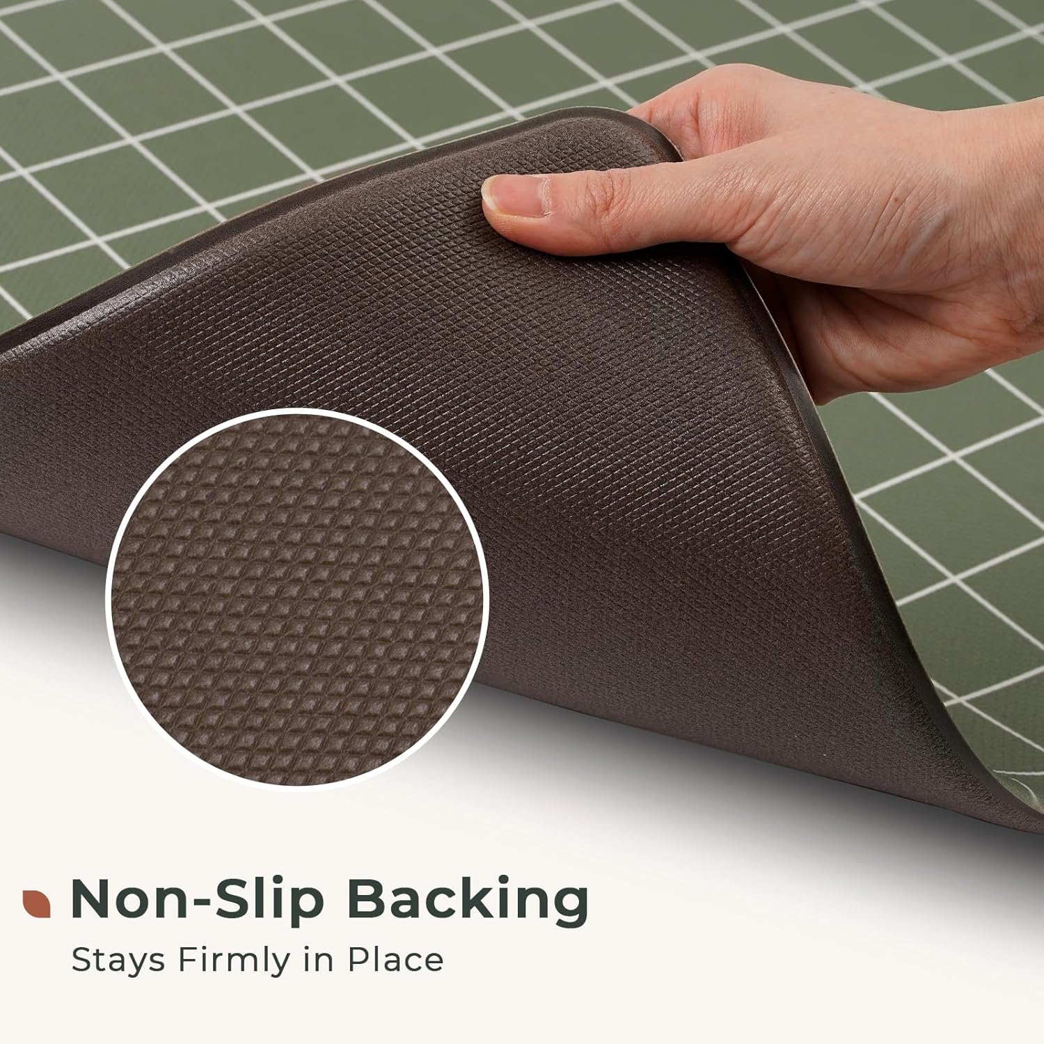 FRESHMINT Kitchen Mat Set Soft Durable 2-PieceANTI-FATIGUE Mat