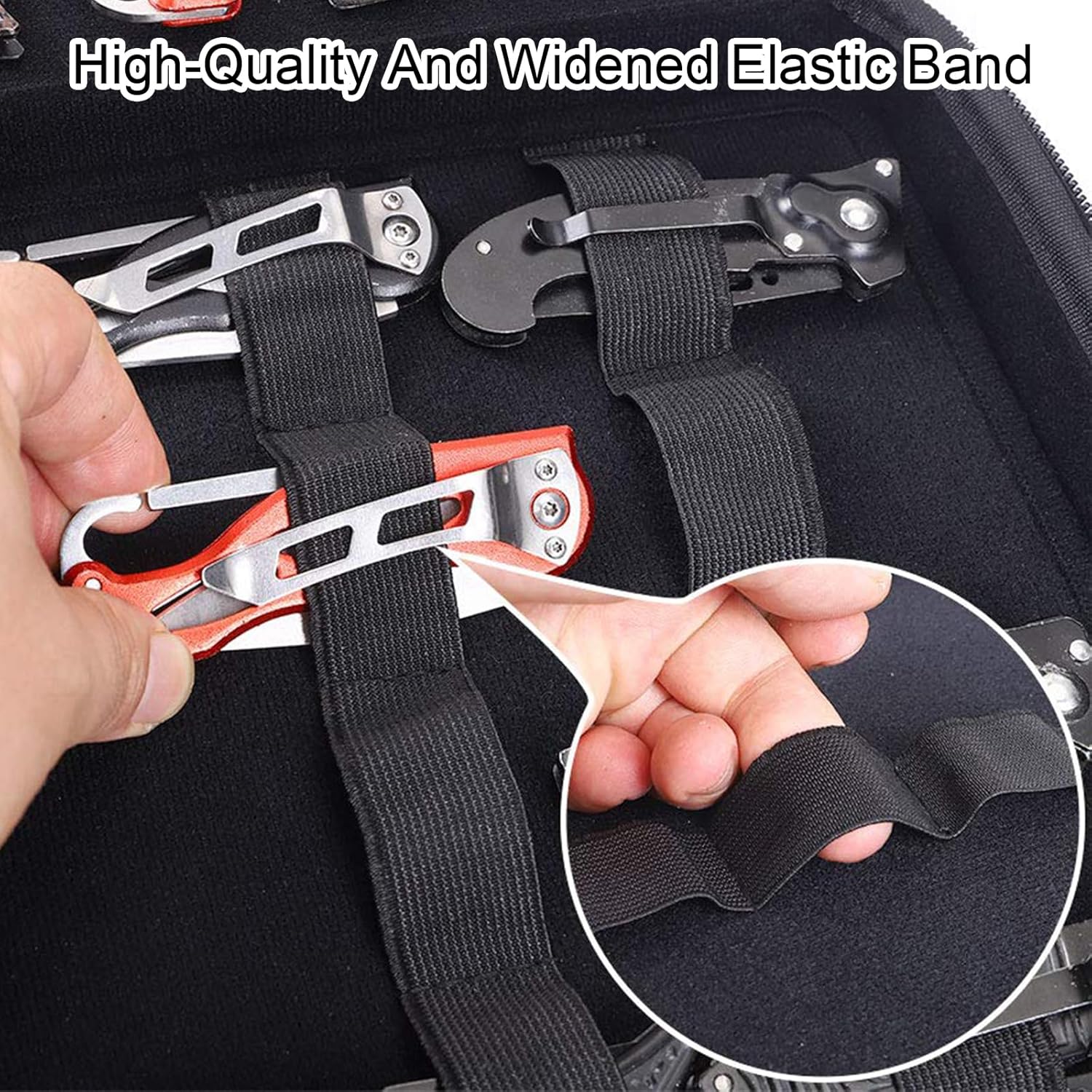 FOLDING KxFFIE KNAVE 61 SLOT POCkET CASE