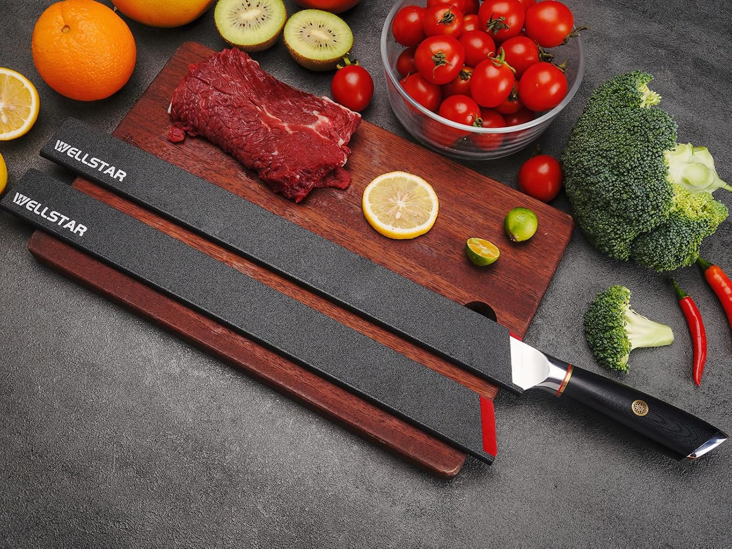 WELLSTAR 2 Piece Knife Edge Guards Set 14 Inch Universal