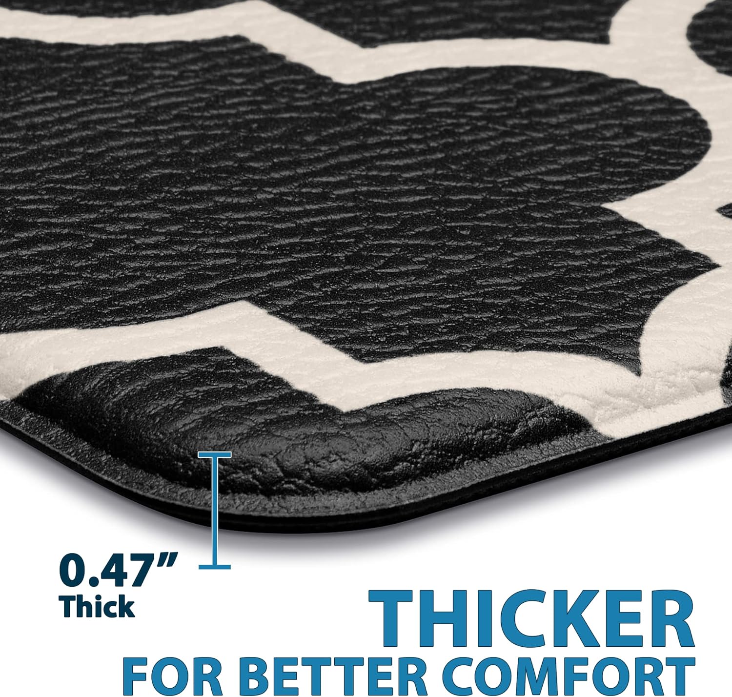 ComfiLife Anti-Fatigue Kitchen Mat Set for 2