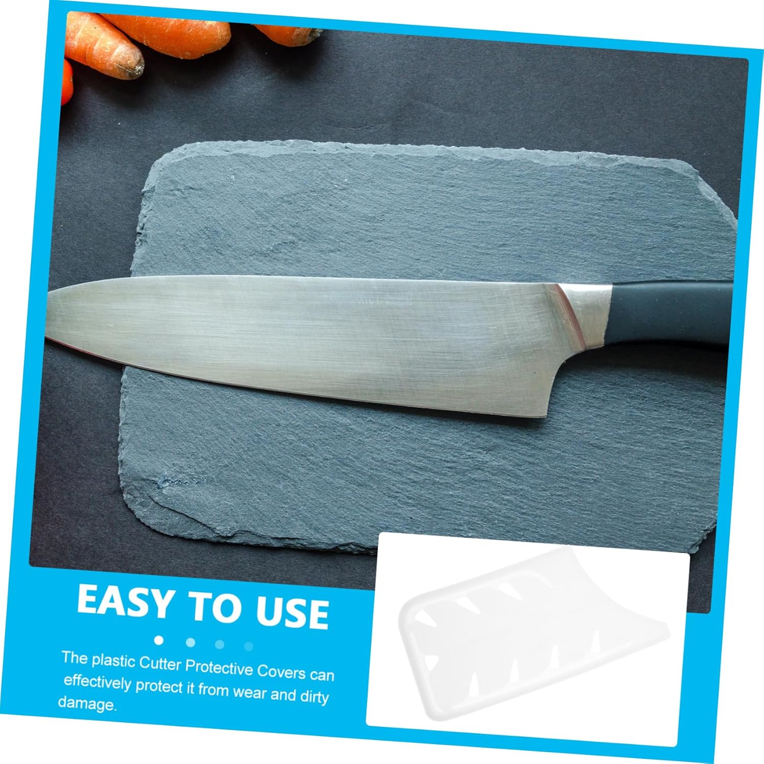 Secure Horizontal Carry Case for Kitchen Knives