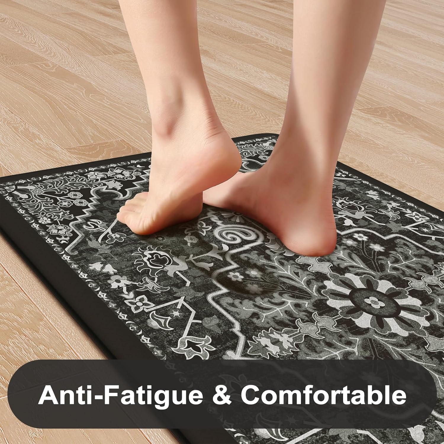 Anti-Fatigue Kitchen Mats Non-Slip Comfortable for Kitchen Use