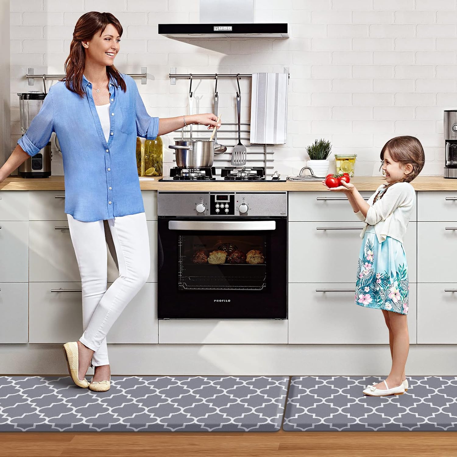 K Anti-Fatigue Kitchen Mat Set