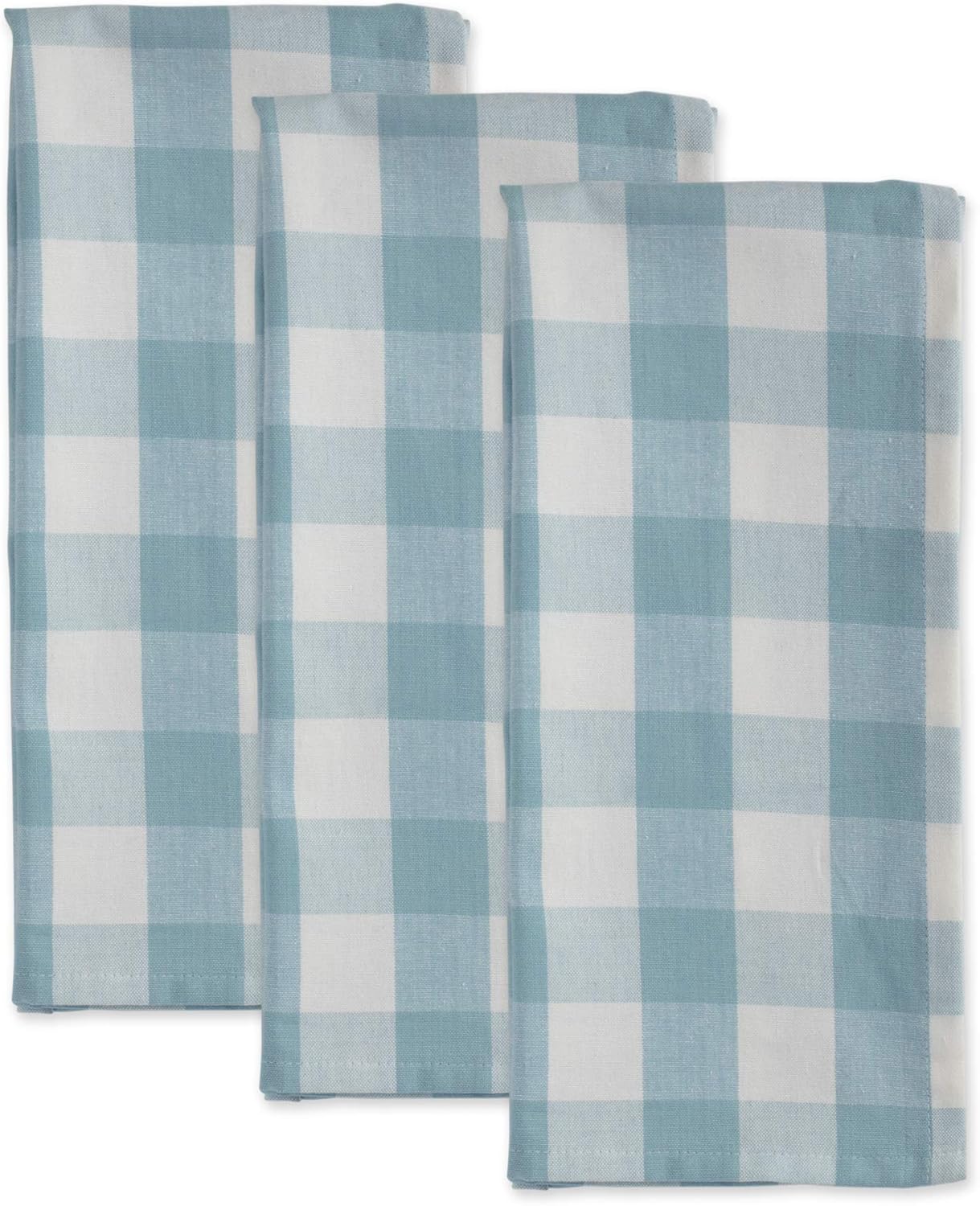 DII Buffalo Check Farmhouse Kitchen Towels Set