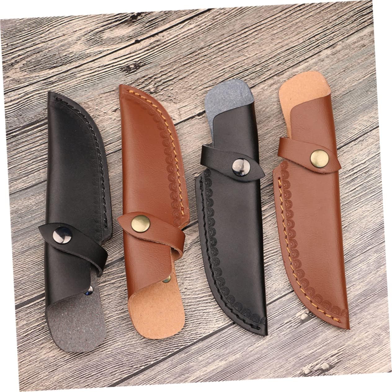 Premium Leather Kitchen Knife Sleeper Case
