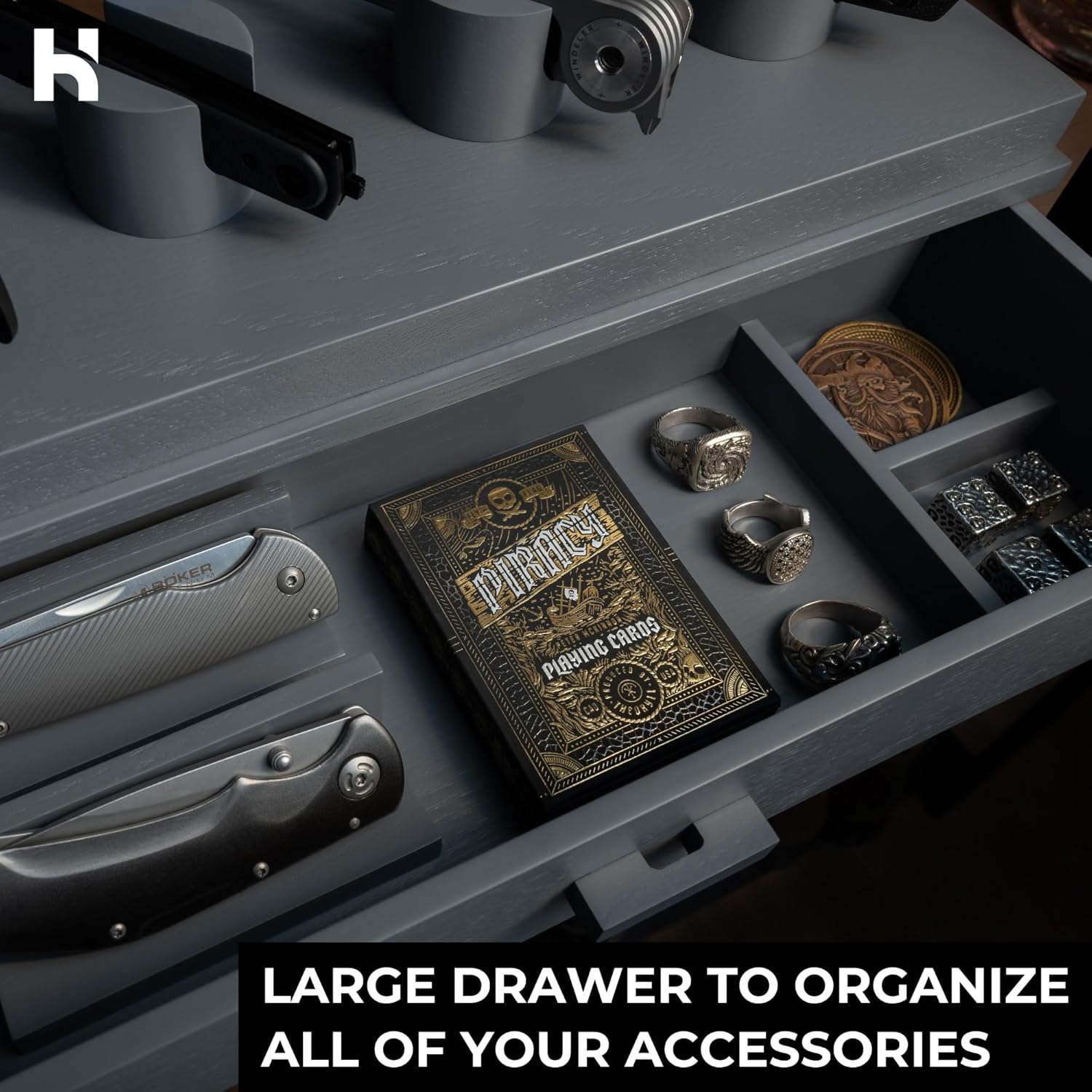 Prec Cru 10-Knife Pocket Knife Display Case