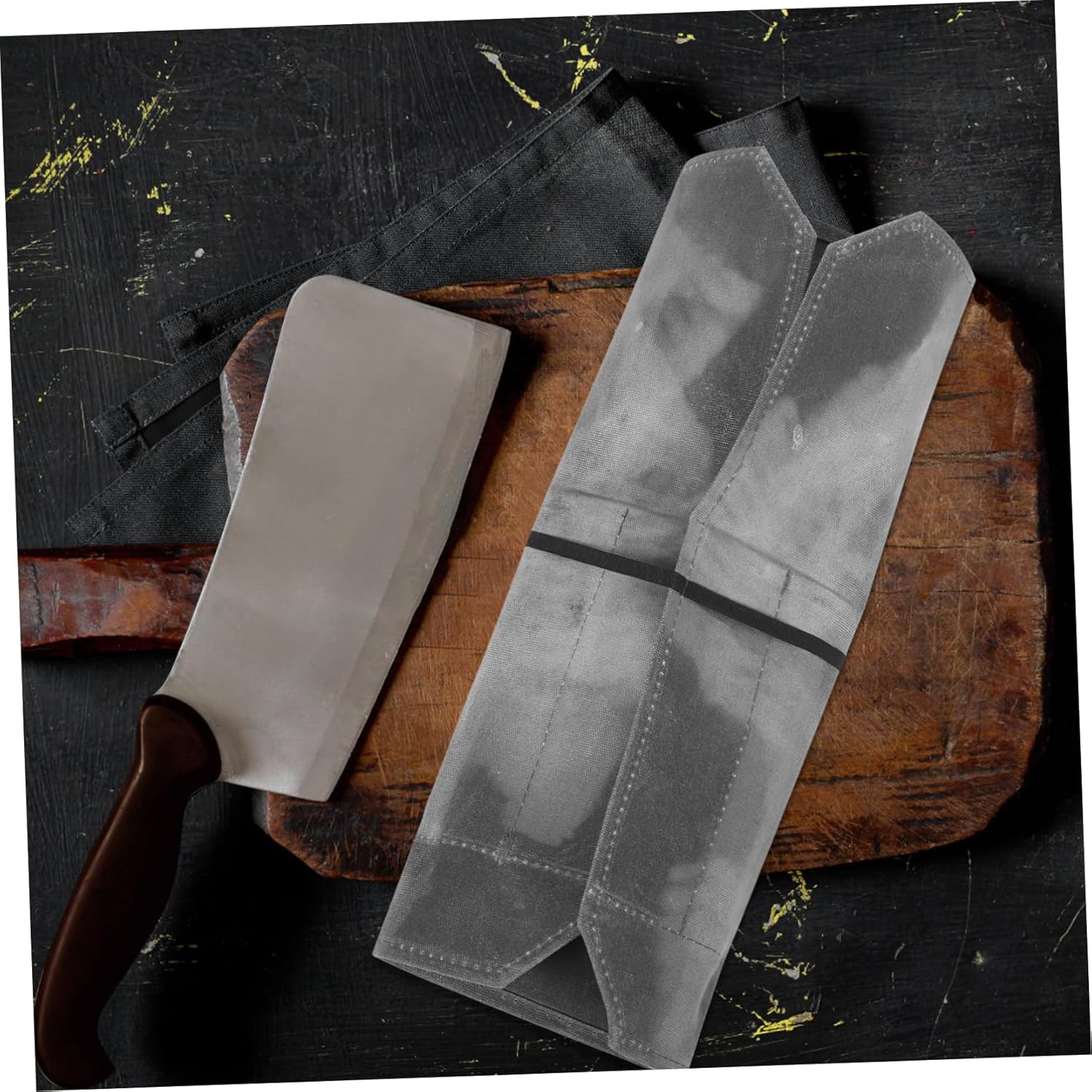 Compact Camping cutlery bag with protective lining