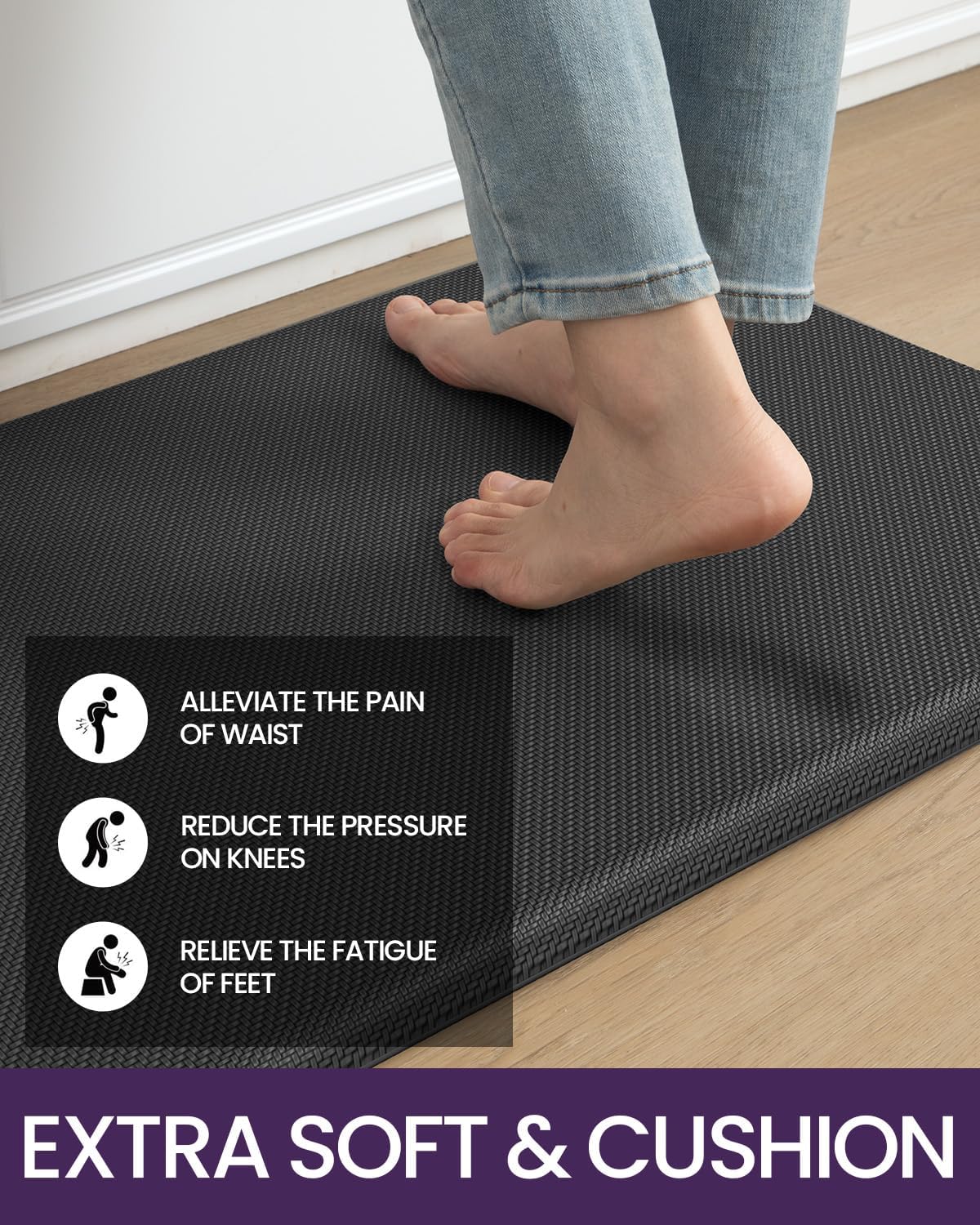 DEXI 70x20 Anti-Fatigue Kitchen Mat