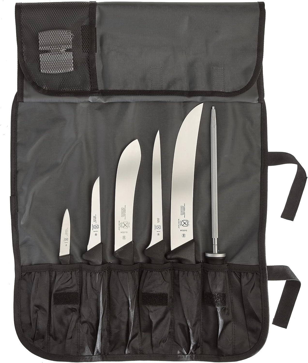 Mercer Culinary 8-Pc Large Field Dressing Kit Camouflage Roll