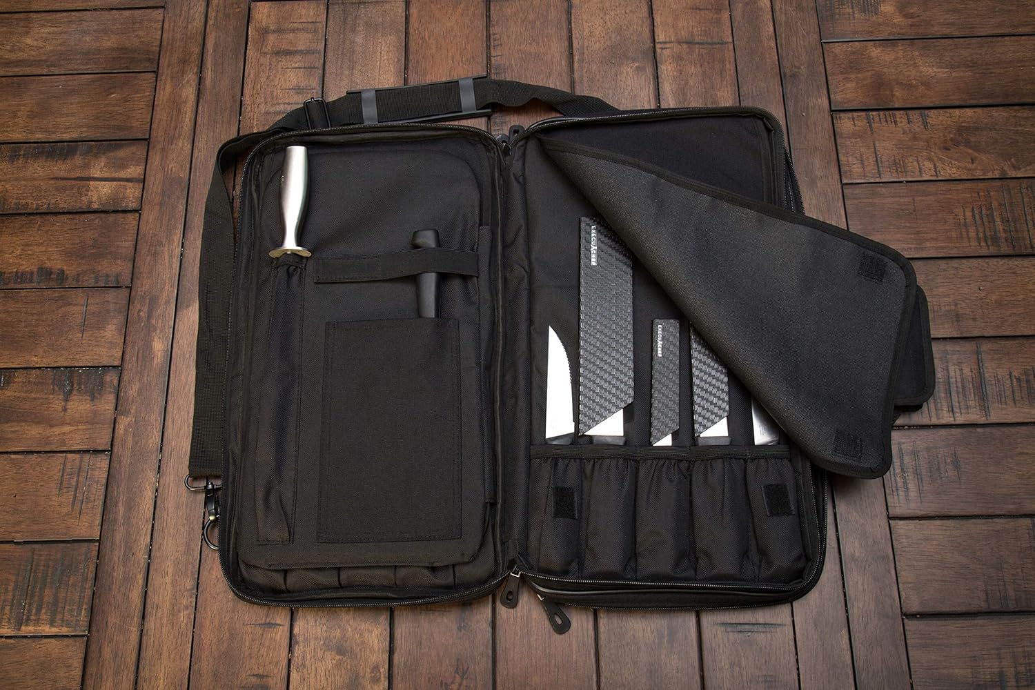 Asaya Chef Knife Bag 28 Pockets for Organization and Durability