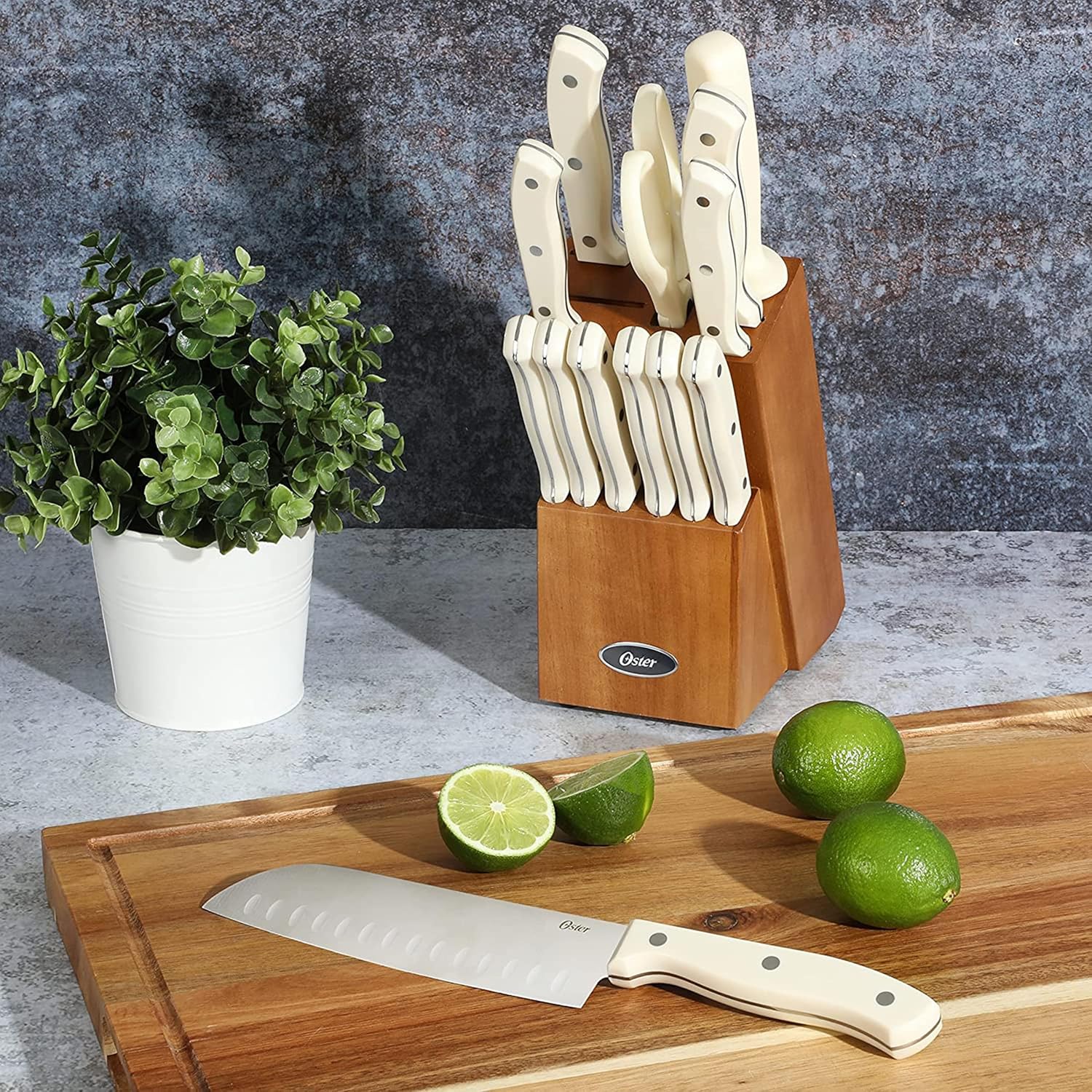Complete Kitchen Knife Set SS Steel