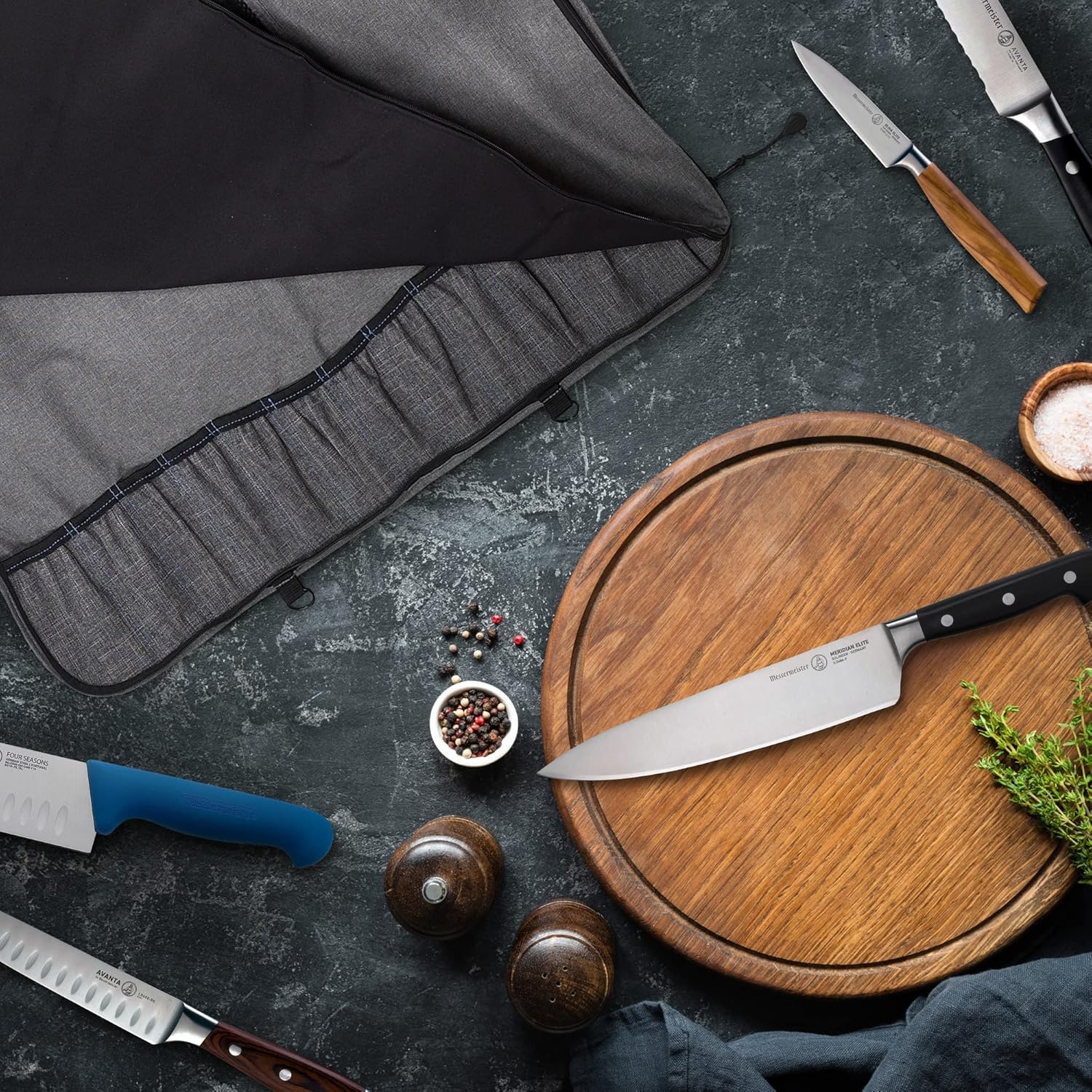 Messermeister Preservation 12-Pocket Knife Luggage