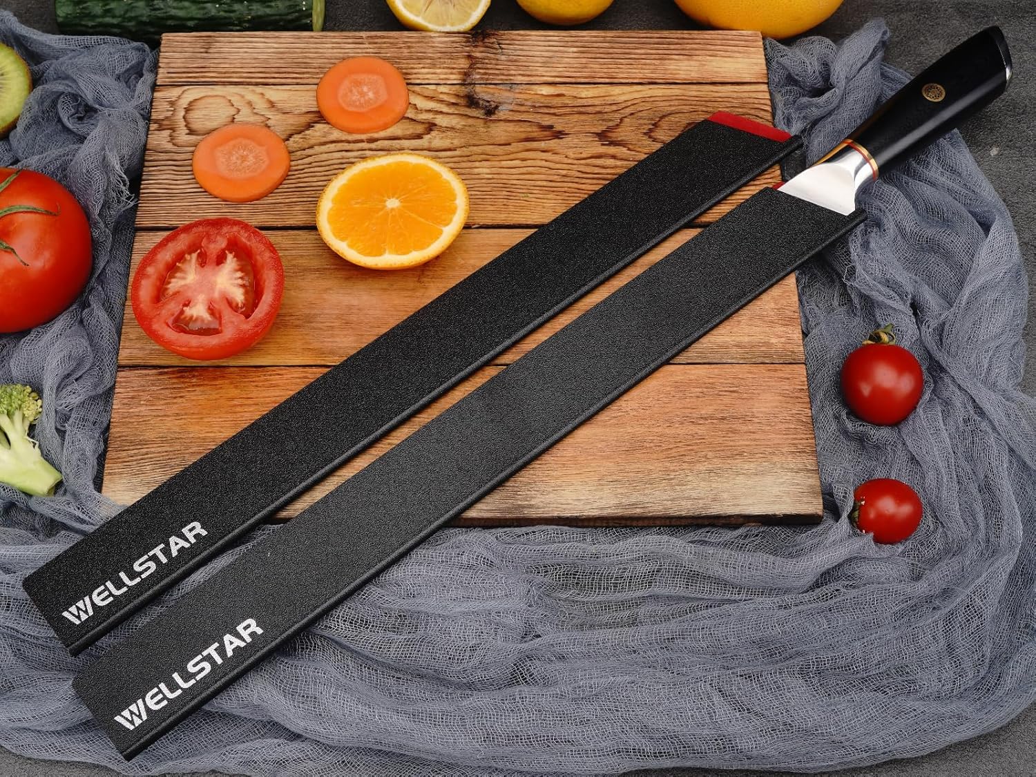 WELLSTAR 2 Piece Knife Edge Guards Set 14 Inch Universal