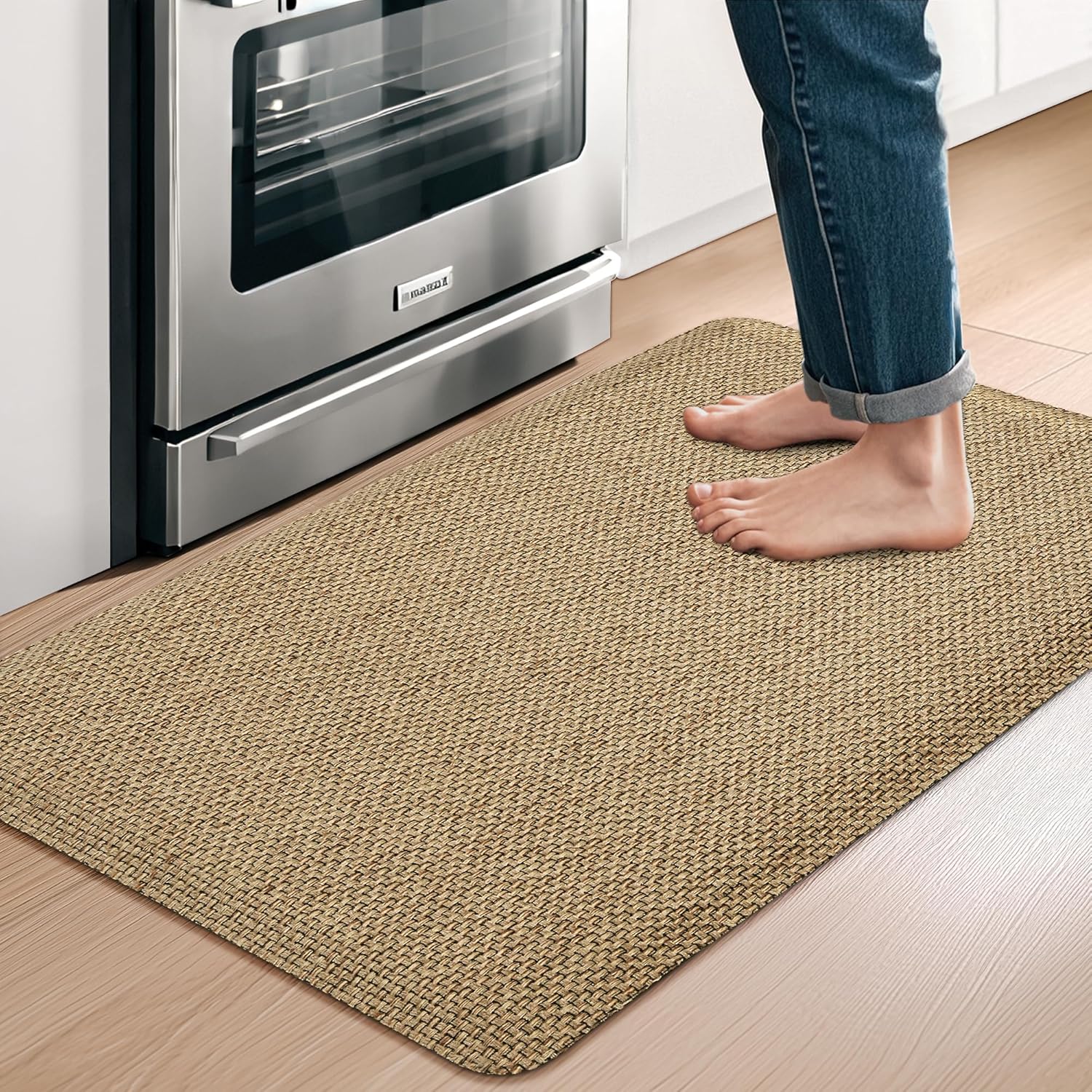 Tyrot Non-Slip Kitchen Mat with Memory Foam Absorbent 173x28