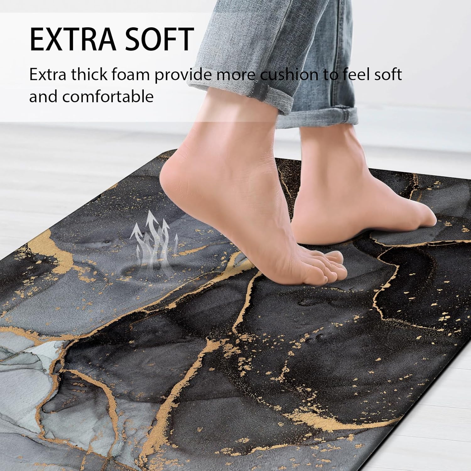 Anti Fatigue Kitchen Mat Set