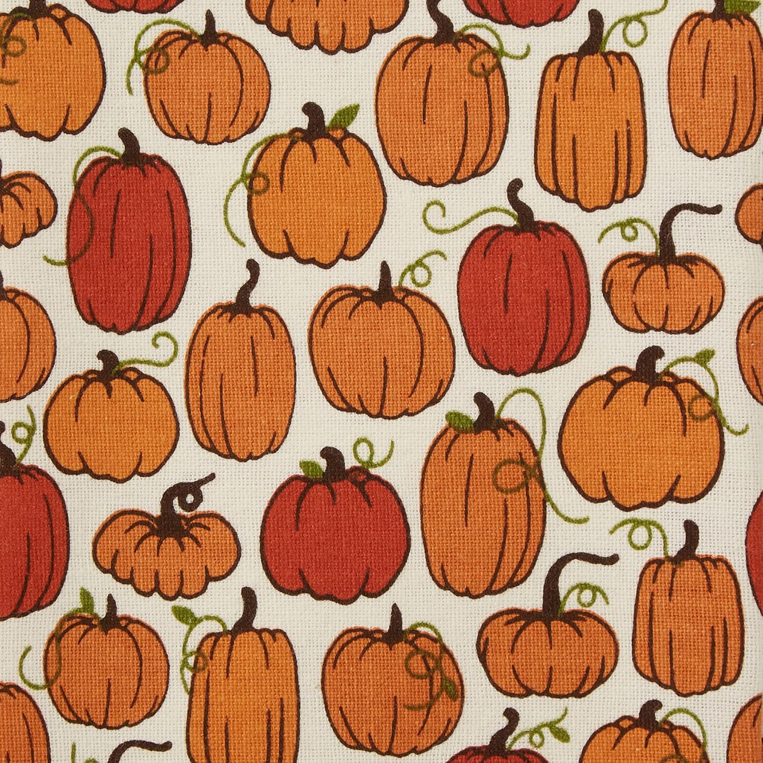Elegant Pumpkin Spice Kitchen Towels