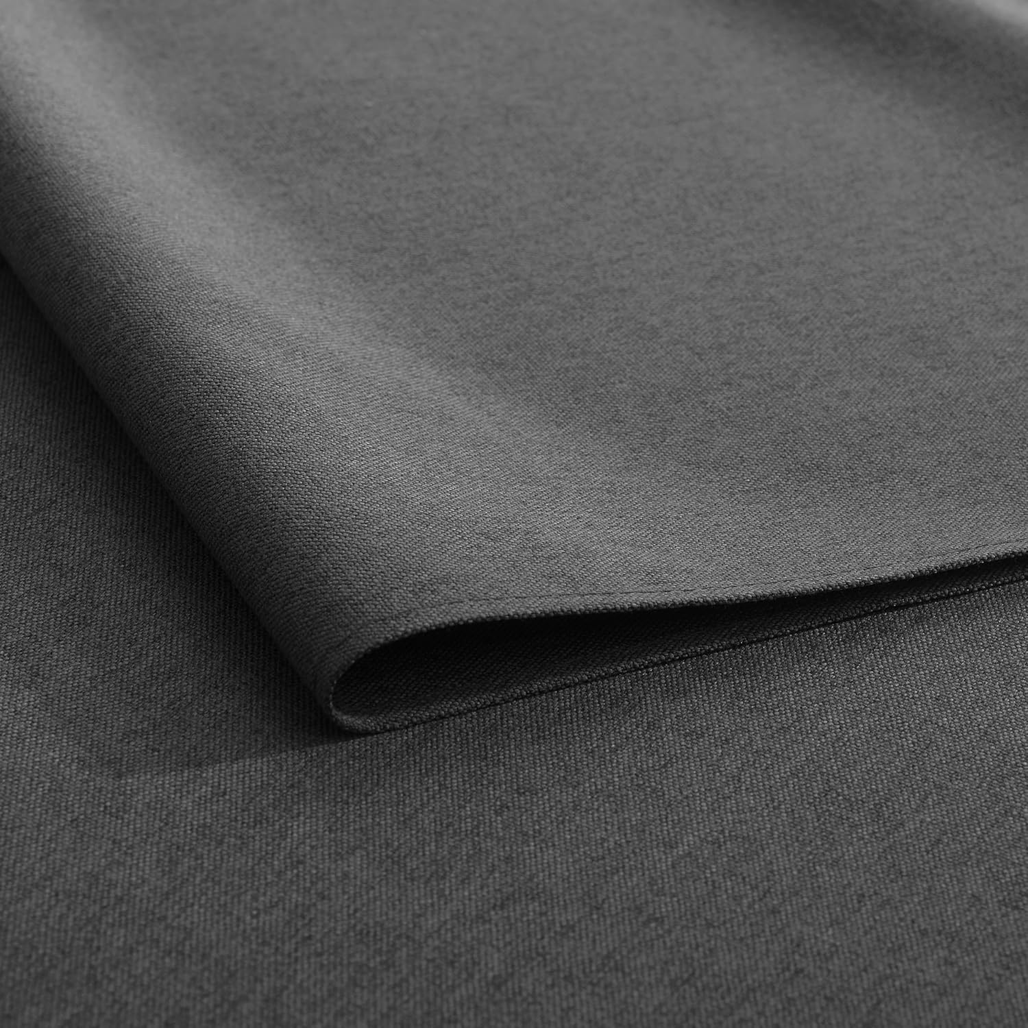 Black Grey 13x36 Table Runner Cotton Linen Farmhouse Style for Home Kitchen