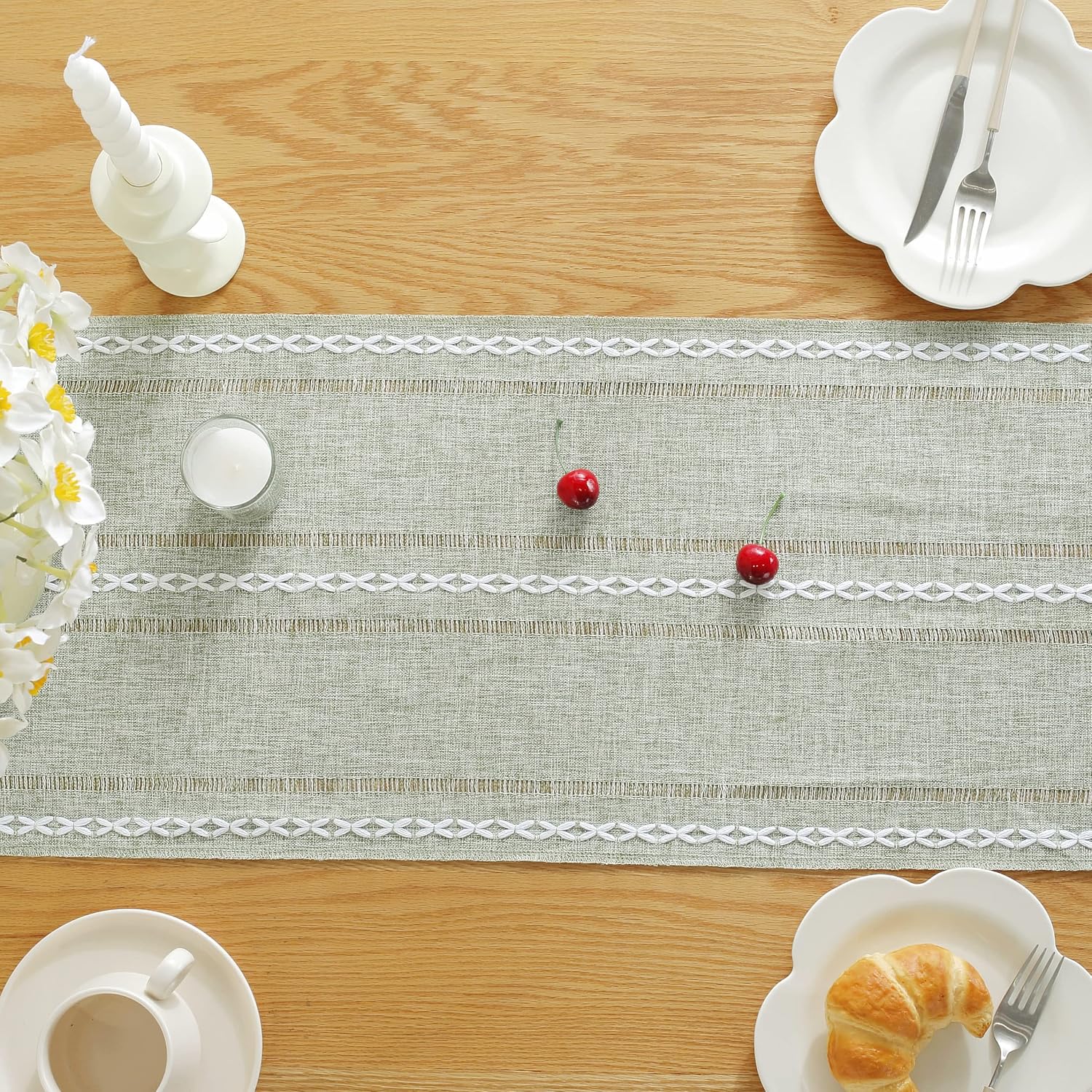 JIALE Rustic Table Runner