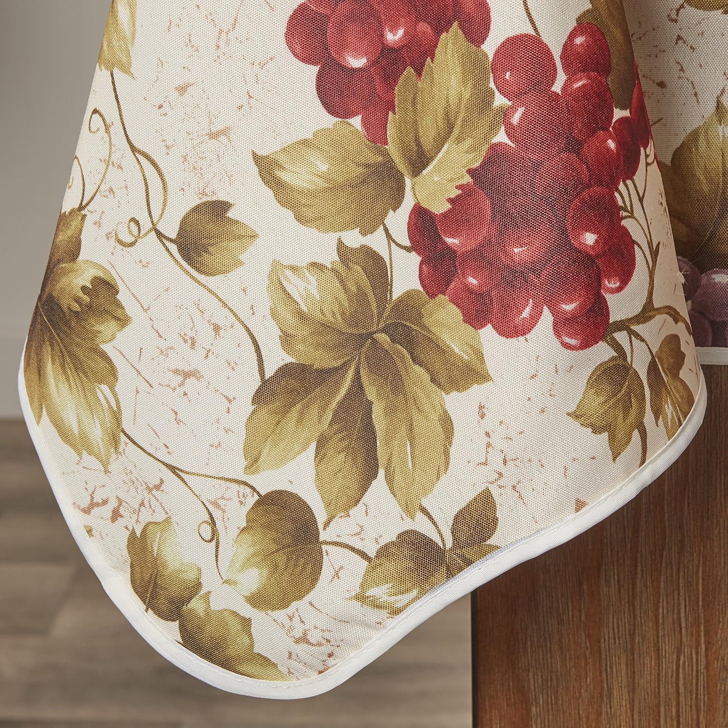 Violet Linen European Vineyard Tablecloth Beige 60x102