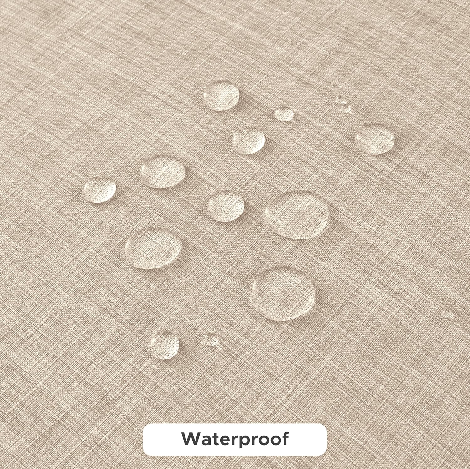 Compact Elegant Fitable Linen Tablecloth for Stain-Resistant Use